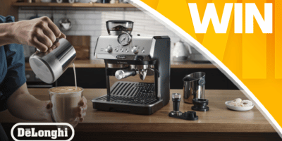 Win a De'Longhi La Specialista Arte Manual Coffee Machine