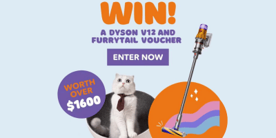 Win a Dyson V12 Vacuum & Furrytail Voucher 