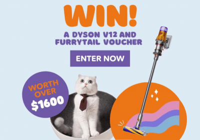 Win a Dyson V12 Vacuum & Furrytail Voucher 