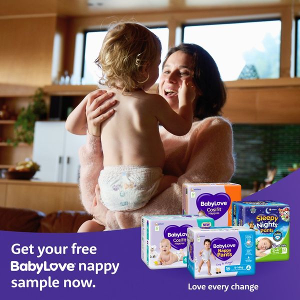 Get your FREE Samples of BabyLove Nappies