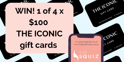 Win 1 of 4x $100 ICONIC Gift Cards
