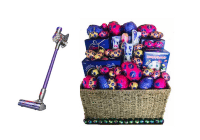 Win a Dyson V8 Extra Vacuum Cleaner & Easter Chocolate Gift Basket