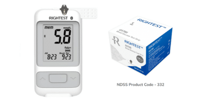 Free Rightest Blood Glucose Meter with 10 Sample Test Strips Delivered