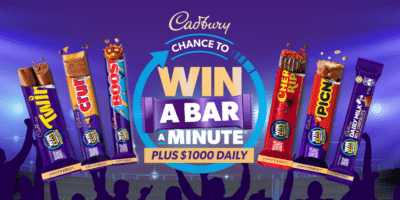 Instant win : Win awesome gifts by Cadbury