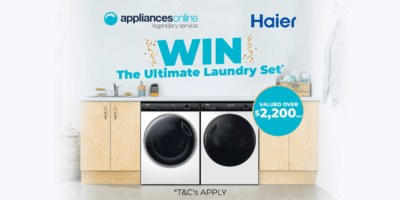 Win a Haier Ultimate Laundry set worth $2,298