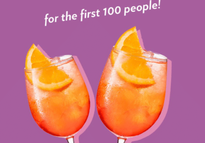 100 Free R!Ot Lemon Lychee Spritzes This Fri-Sun @ Good Heavens Rooftop Bar
