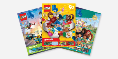5 Free LEGO Life Magazines per year for Kids