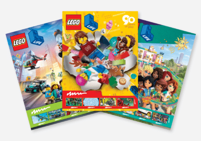 5 Free LEGO Life Magazines per year for Kids