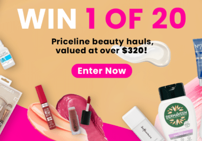 WIN 1 of 20 Priceline beauty hauls, valued at over $320!