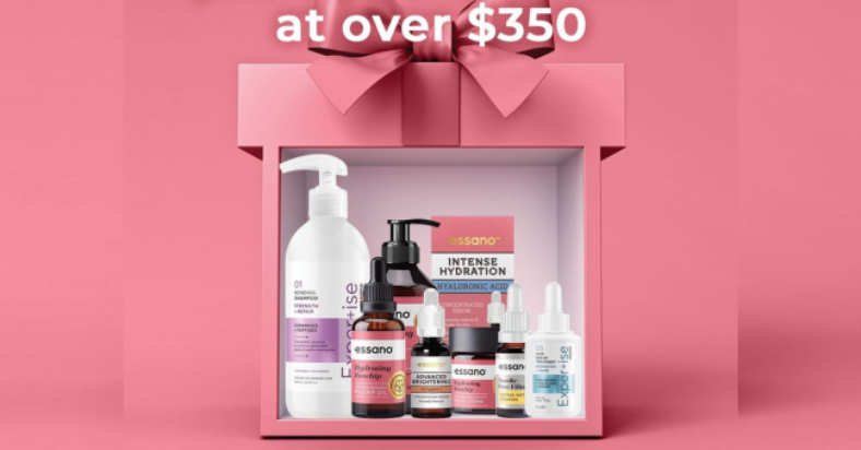 Win 1 of 3 Essano Prize Packs (over $350 value each)