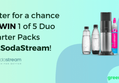 Win 1 of 5 SodaStream DUO Starter Packs ($299 value each)