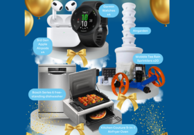 Win a Bosch Dishwasher, 1 of 4 AirPods, an Airfyer Oven and more...