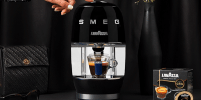 Win 1 of 30 Lavazza A Modo Mio SMEG Coffee Machine Worth $349