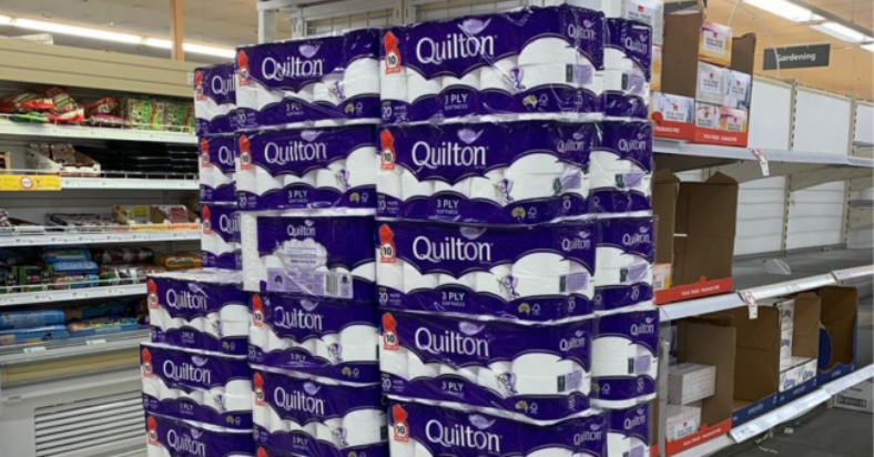 Win a Year's Supply of Quilton 3 Ply Toilet Tissue (12 Winners)