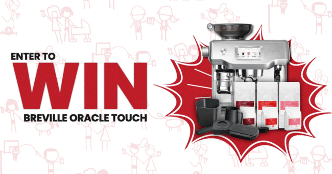 Win a Breville Coffee Machine, a 6-Month Coffee Subscription and more... (Over $5,000 Value)