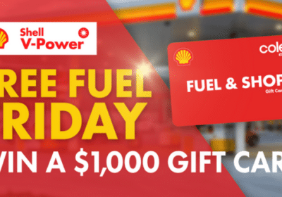 Win 1 of 48 $1,000 Shell Coles Express Gift Cards