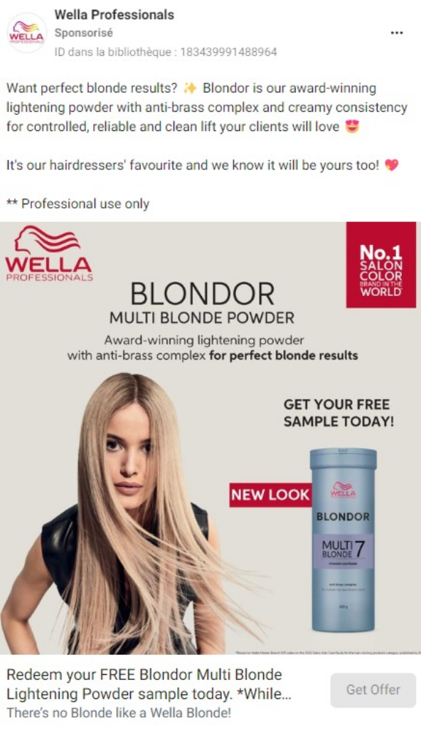 FREE Samples of Wella Blondor Multi Blonde Powder