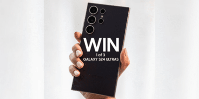 Win 1 of 3 Samsung Galaxy S24 Ultra Smartphones