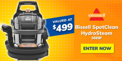 Win a $499 Bissell HydroSteam