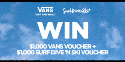 Win $1,000 Worth Of Vans & $1,000 From Surf Dive ‘N Ski!