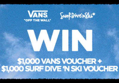 Win $1,000 Worth Of Vans & $1,000 From Surf Dive ‘N Ski!