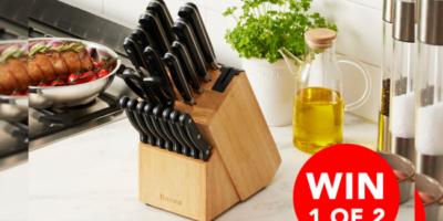 Win 1 of 2 Baccarat Sabre 20 Piece Knife Blocks (Worth $799)