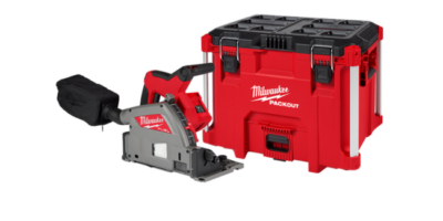 Win a Milwaukee Track Saw with an XL Packout Tool Box
