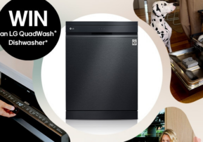 Win 1 of 3 LG QuadWash Dishwashers (Up to $1,599 per prize)