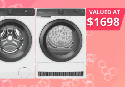Win a $1,698 Westinghouse Washing Machine & Dryer