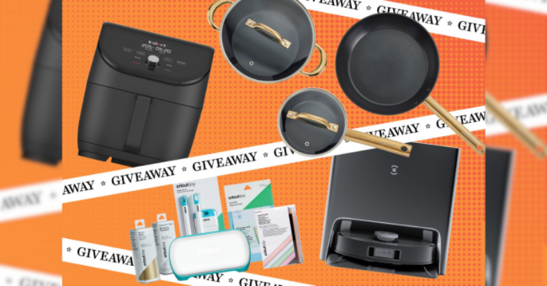 Win an Instant Air Fryer, an Ecovacs Robot & more... (Valued at over $2,000)