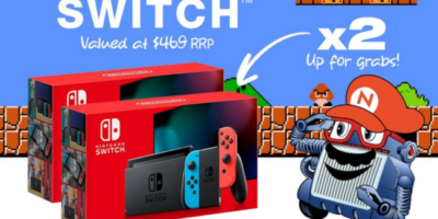 Win 1 of 2 Nintendo Switches (Worth $469 each)