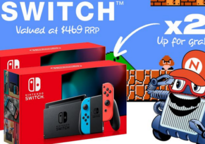 Win 1 of 2 Nintendo Switches (Worth $469 each)