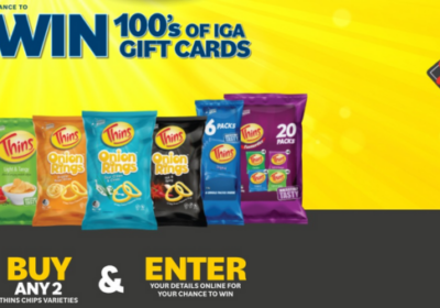 Win 1 of 224 IGA Gift Cards Worth Up to $500