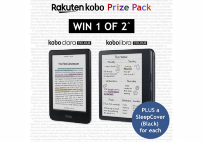 Win 1 of 2 Kobo Prize Packs (Worth $1,422)