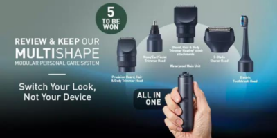 Review & Keep 1 of 5 Panasonic MULTISHAPE Personal Care Systems (Worth $705 each)