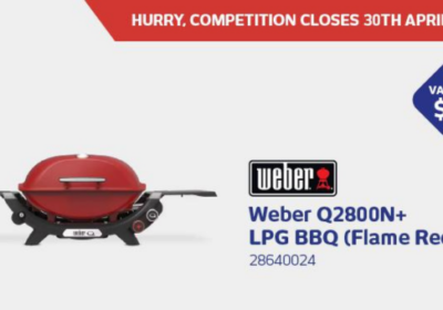 Win a Weber Q2800N+ BBQ