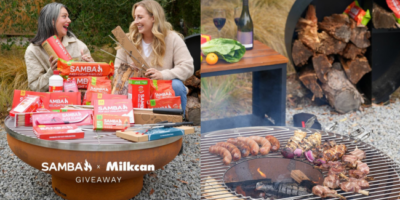 Win a Fire Pit, a Year Supply of Samba Goodies and more...