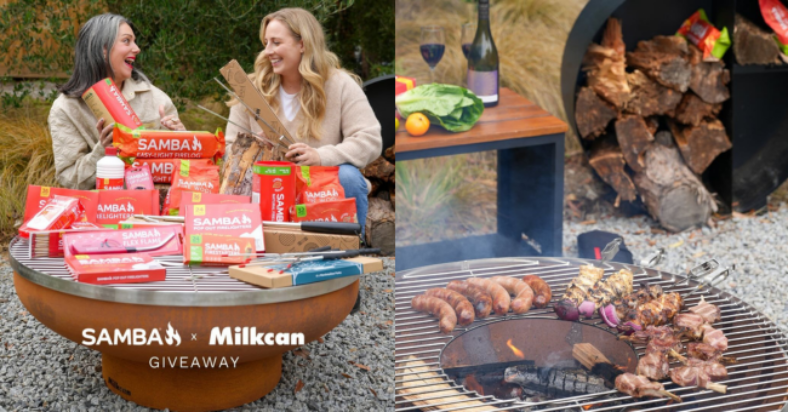 Win a Fire Pit, a Year Supply of Samba Goodies and more...