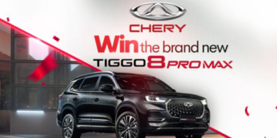 Win a $48,590 Chery Tiggo 8 Pro Max SUV