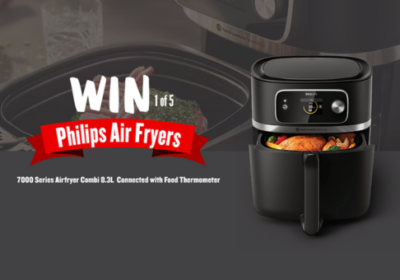 Win 1 of 5 Philips XXXL Air Fryers (Worth each $549)
