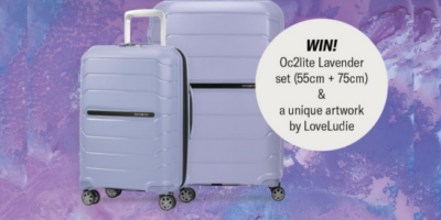 Win a Set of Two Samsonite Suitcases & More...