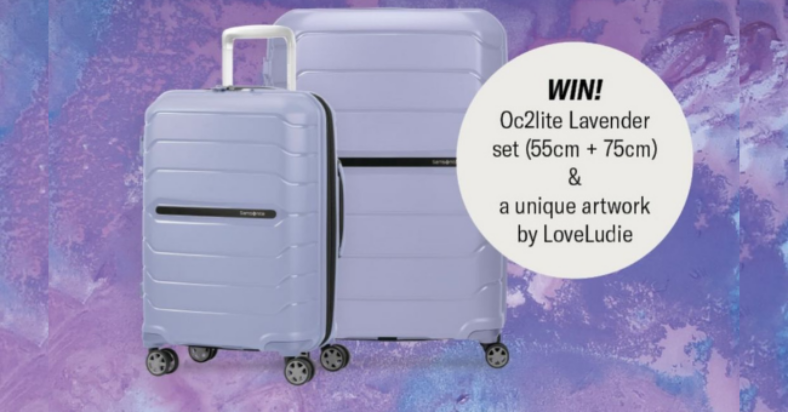Win a Set of Two Samsonite Suitcases & More...
