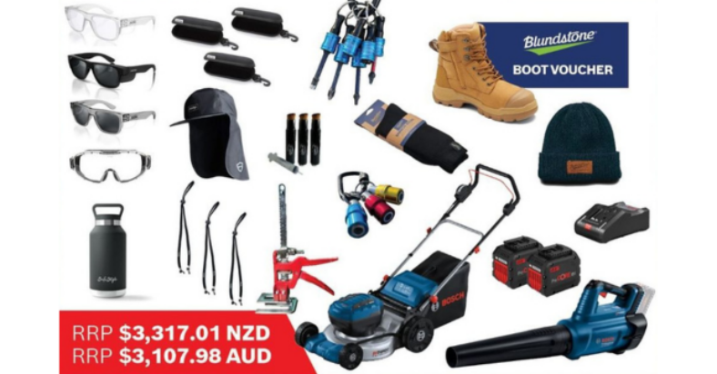 Win a $3,107.98 Toolkit From Bosch, Safestyle & More
