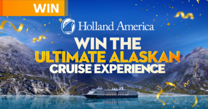 Win a $17,678 Alaskan Cruise Experience For Two