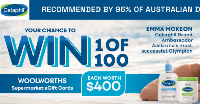 Win 1 of 100 $400 Woolworths eGift Cards