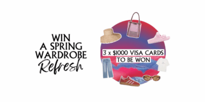 Win 1 of 3 $1,000 Visa Vouchers